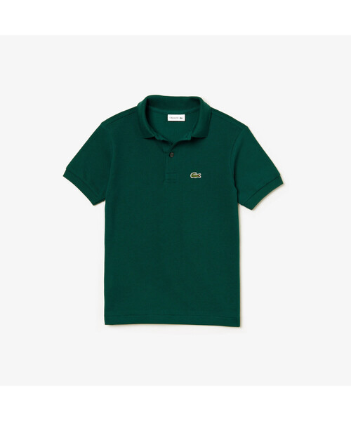 LACOSTE（ラコステ）の「Boys ポロシャツ (半袖)（ポロシャツ・キッズ・ホワイト/ブラック/ライトピンク/ネイビー/コバルトブルー/レッド/ボルドー/グレイッシュブルー/シルバーグレー/ブルーグリーン/ブルー/グリーン/ライトブルー/ピンク/イエロー/ロイヤルブルー/ダークブルー/グレー/レモンイエロー/カリビアンブルー/アクア/モスグリーン/インディゴブルー/アーミー/スカイブルー/クリアブルー/クリアイエロー/オリーブ/サファリグリーン/マルーン/エメラルド/ベビーピンク/ブルー系その他2/ブルー系その他・95/140/85/128/104/116/115）」の11枚目の写真