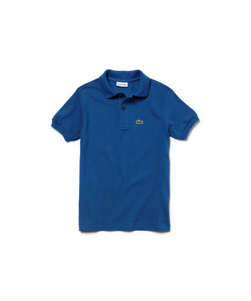LACOSTE（ラコステ）の「Boys ポロシャツ (半袖)（ポロシャツ・キッズ・ホワイト/ブラック/ライトピンク/ネイビー/コバルトブルー/レッド/ボルドー/グレイッシュブルー/シルバーグレー/ブルーグリーン/ブルー/グリーン/ライトブルー/ピンク/イエロー/ロイヤルブルー/ダークブルー/グレー/レモンイエロー/カリビアンブルー/アクア/モスグリーン/インディゴブルー/アーミー/スカイブルー/クリアブルー/クリアイエロー/オリーブ/サファリグリーン/マルーン/エメラルド/ベビーピンク/ブルー系その他2/ブルー系その他・95/140/85/128/104/116/115）」の19枚目の写真