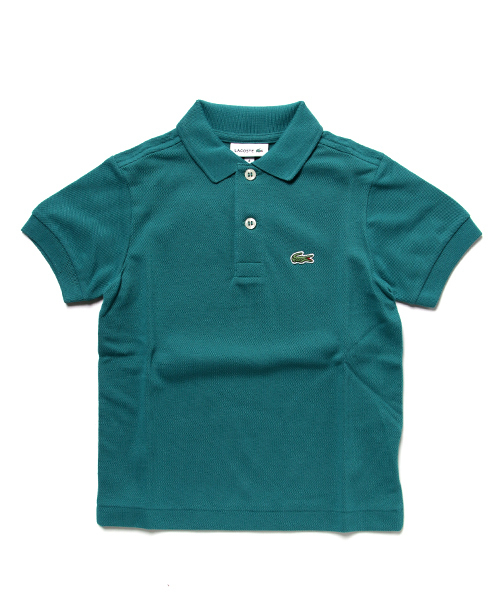 LACOSTE（ラコステ）の「Boys ポロシャツ (半袖)（ポロシャツ・キッズ・ホワイト/ブラック/ライトピンク/ネイビー/コバルトブルー/レッド/ボルドー/グレイッシュブルー/シルバーグレー/ブルーグリーン/ブルー/グリーン/ライトブルー/ピンク/イエロー/ロイヤルブルー/ダークブルー/グレー/レモンイエロー/カリビアンブルー/アクア/モスグリーン/インディゴブルー/アーミー/スカイブルー/クリアブルー/クリアイエロー/オリーブ/サファリグリーン/マルーン/エメラルド/ベビーピンク/ブルー系その他2/ブルー系その他・95/140/85/128/104/116/115）」の21枚目の写真