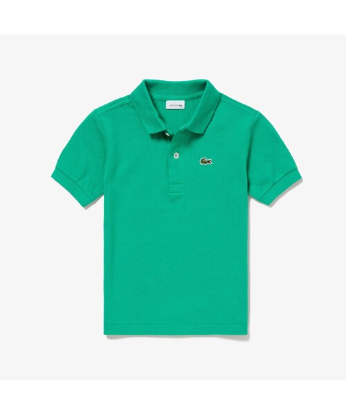LACOSTE（ラコステ）の「Boys ポロシャツ (半袖)（ポロシャツ・キッズ・ホワイト/ブラック/ライトピンク/ネイビー/コバルトブルー/レッド/ボルドー/グレイッシュブルー/シルバーグレー/ブルーグリーン/ブルー/グリーン/ライトブルー/ピンク/イエロー/ロイヤルブルー/ダークブルー/グレー/レモンイエロー/カリビアンブルー/アクア/モスグリーン/インディゴブルー/アーミー/スカイブルー/クリアブルー/クリアイエロー/オリーブ/サファリグリーン/マルーン/エメラルド/ベビーピンク/ブルー系その他2/ブルー系その他・95/140/85/128/104/116/115）」の8枚目の写真