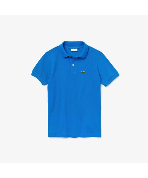 LACOSTE（ラコステ）の「Boys ポロシャツ (半袖)（ポロシャツ・キッズ・ホワイト/ブラック/ライトピンク/ネイビー/コバルトブルー/レッド/ボルドー/グレイッシュブルー/シルバーグレー/ブルーグリーン/ブルー/グリーン/ライトブルー/ピンク/イエロー/ロイヤルブルー/ダークブルー/グレー/レモンイエロー/カリビアンブルー/アクア/モスグリーン/インディゴブルー/アーミー/スカイブルー/クリアブルー/クリアイエロー/オリーブ/サファリグリーン/マルーン/エメラルド/ベビーピンク/ブルー系その他2/ブルー系その他・95/140/85/128/104/116/115）」の13枚目の写真