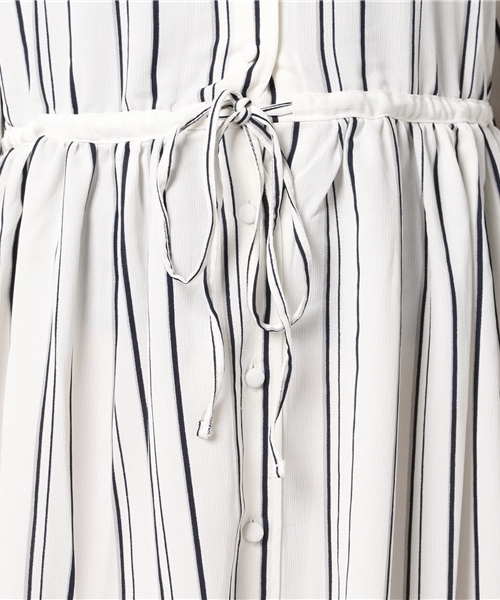 Honeys（ハニーズ）の「ガウンワンピース（シャツワンピース・レディース・ホワイト系その他2/ホワイト系その他/ブルー系その他/グリーン系その他・L/M）」の11枚目の写真