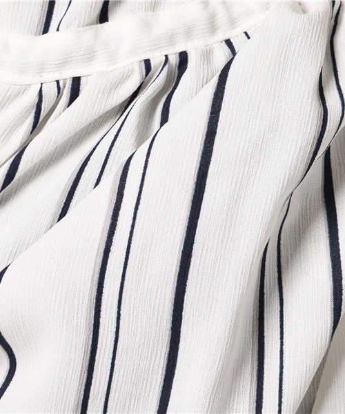 Honeys（ハニーズ）の「ガウンワンピース（シャツワンピース・レディース・ホワイト系その他2/ホワイト系その他/ブルー系その他/グリーン系その他・L/M）」の12枚目の写真