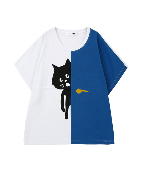 にゃーさん にゃー（ニャー）の「にゃー / メンズ ぽんT / Tシャツ（）」 - WEAR