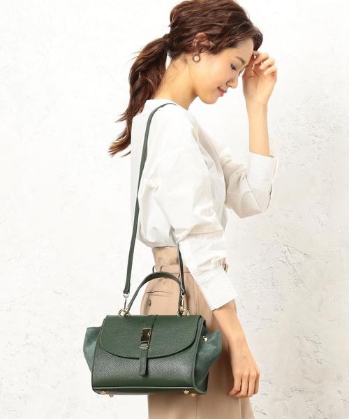 MARCO BIANCHINI（マルコビアンチーニ）の「[別注]MARCO BIANCHINI RF フラップ2WAYバッグ S ◆（ショルダーバッグ・レディース・ベージュ/ケリー/ブラック/ワイン・FREE）」の21枚目の写真