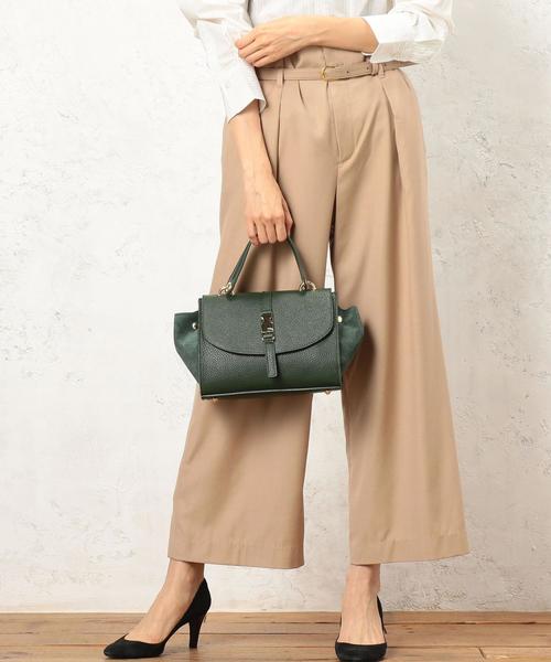 MARCO BIANCHINI（マルコビアンチーニ）の「[別注]MARCO BIANCHINI RF フラップ2WAYバッグ S ◆（ショルダーバッグ・レディース・ベージュ/ケリー/ブラック/ワイン・FREE）」の22枚目の写真