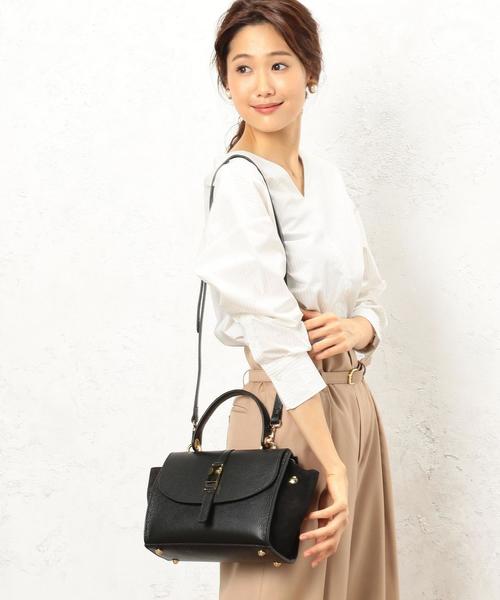 MARCO BIANCHINI（マルコビアンチーニ）の「[別注]MARCO BIANCHINI RF フラップ2WAYバッグ S ◆（ショルダーバッグ・レディース・ベージュ/ケリー/ブラック/ワイン・FREE）」の11枚目の写真