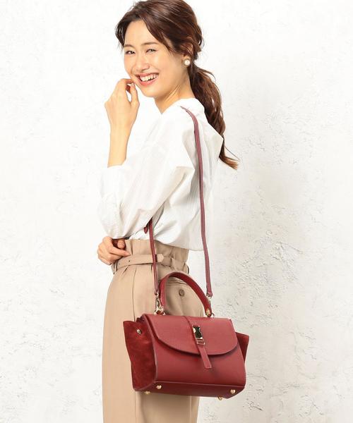 MARCO BIANCHINI（マルコビアンチーニ）の「[別注]MARCO BIANCHINI RF フラップ2WAYバッグ S ◆（ショルダーバッグ・レディース・ベージュ/ケリー/ブラック/ワイン・FREE）」の16枚目の写真