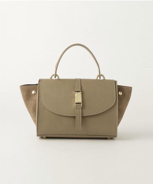 MARCO BIANCHINI（マルコビアンチーニ）の「[別注]MARCO BIANCHINI RF フラップ2WAYバッグ S ◆（ショルダーバッグ・レディース・ベージュ/ケリー/ブラック/ワイン・FREE）」の8枚目の写真