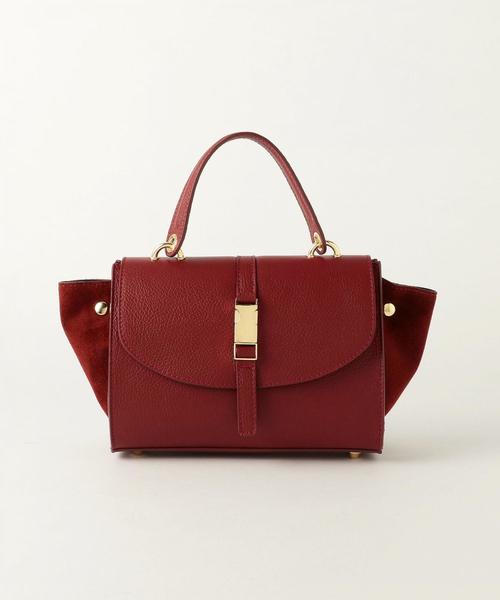 MARCO BIANCHINI（マルコビアンチーニ）の「[別注]MARCO BIANCHINI RF フラップ2WAYバッグ S ◆（ショルダーバッグ・レディース・ベージュ/ケリー/ブラック/ワイン・FREE）」の9枚目の写真