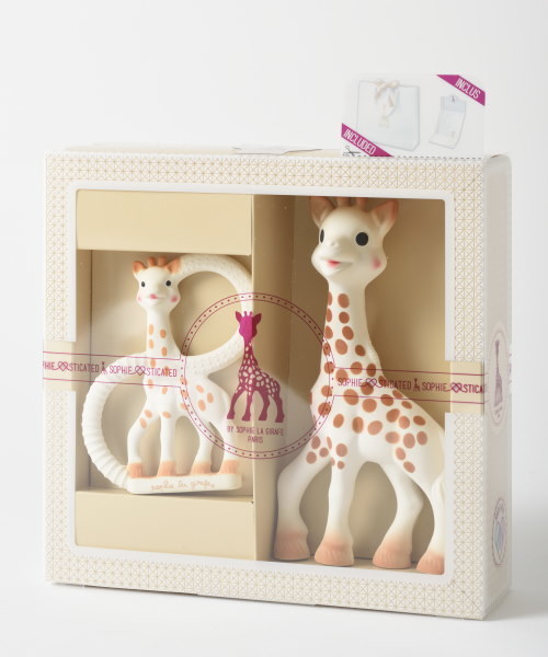 Sophie la girafe（ソフィーラジラフ）の「ソフィスティケード・ティージングセット（ベビーギフト）」 WEAR