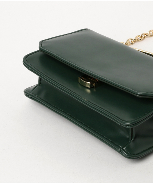 laboratory work（ラボラトリーワーク）の「取り外しベルトミニバッグ（ショルダーバッグ・レディース・ボルドー/グリーン/ブラック・FREE）」の5枚目の写真