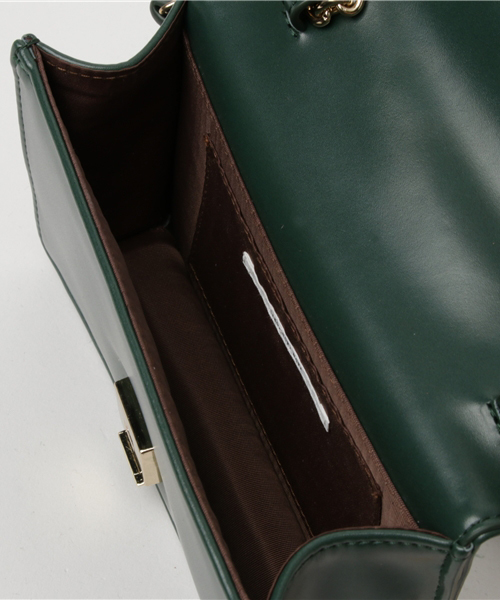 laboratory work（ラボラトリーワーク）の「取り外しベルトミニバッグ（ショルダーバッグ・レディース・ボルドー/グリーン/ブラック・FREE）」の7枚目の写真