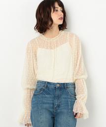 Another Edition | DOT TULLE 　BLUS(シャツ/ブラウス)