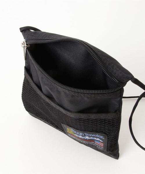 Tough Traveler（タフトラベラー）の「2018SS【Tough Traveler / タフトラベラー】Large Pouch with Mesh Pocket（ショルダーバッグ・レディース・バーガンディー/レッド/イエロー/ロイヤルブルー/シルバー/カーキブラウン/ブラック/オリーブ・FREE）」の10枚目の写真