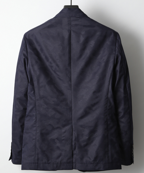 junhashimoto（ジュンハシモト）の「AIR DOTS EASY JACKET（テーラードジャケット・メンズ・ホワイト/ネイビー・2/4/3/5）」の16枚目の写真