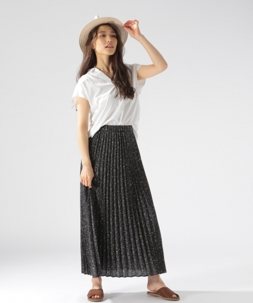 BAYFLOW(ベイフロー)の「BAYFLOW/ハナガラプリーツスカート 18SS(スカート・レディース・その他2/その他3/その他1・SMALL/MEDIUM)」の6枚目の写真