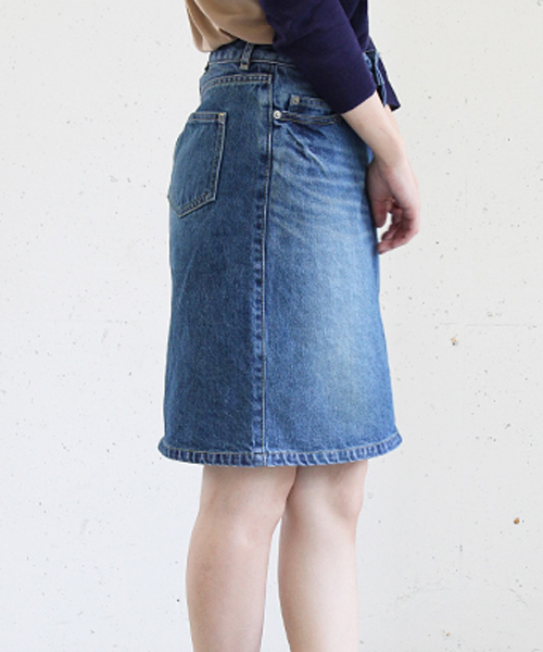 URBAN RESEARCH DOORS WOMENS(アーバンリサーチ ドアーズ ウィメンズ)の「DOORS デニムスカート(デニムスカート・レディース・ライトブルー/ダークブルー・38/36)」の11枚目の写真