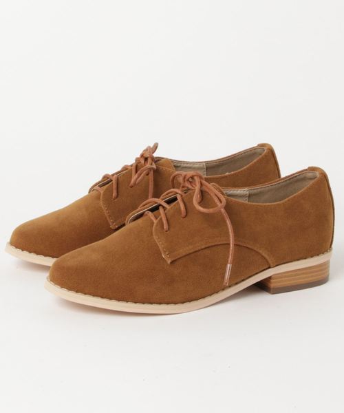 KOBE LETTUCE（コウベレタス）の「アーモンドトゥオックスフォードマニッシュシューズ＊レディース/ローファー[I1631]神戸レタス（その他シューズ・レディース・ブラック/ブラック系その他/ベージュ系その他/キャメル・LL/M/L/S）」の10枚目の写真