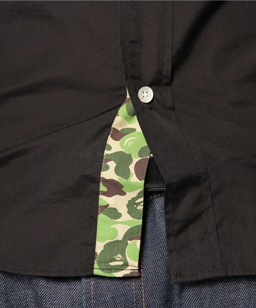 A BATHING APE(アベイシングエイプ)の「PLAYBOY SHIRT(シャツ/ブラウス・メンズ・ホワイト/ブラック・SMALL/MEDIUM/LARGE/X-LARGE/XX-LARGE)」の9枚目の写真