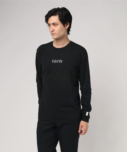 rip curl(リップカール)の「ロンT(Tシャツ/カットソー・メンズ・ブラック/ホワイト・MEDIUM/LARGE)」の1枚目の写真
