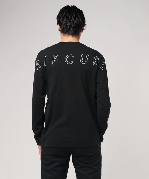 rip curl(リップカール)の「ロンT(Tシャツ/カットソー・メンズ・ブラック/ホワイト・MEDIUM/LARGE)」の5枚目の写真