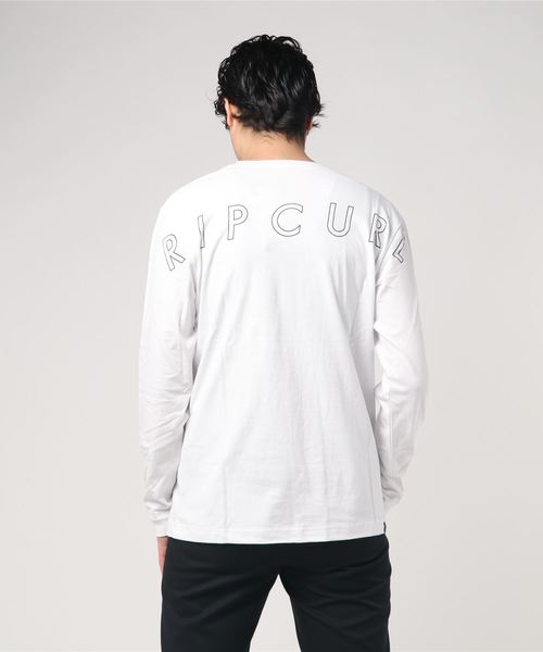 rip curl(リップカール)の「ロンT(Tシャツ/カットソー・メンズ・ブラック/ホワイト・MEDIUM/LARGE)」の4枚目の写真