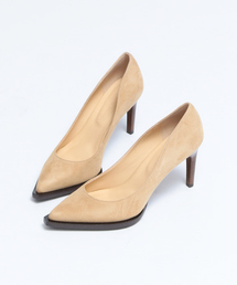 Abahouse Devinette | ワイドコバスエードパンプス(パンプス)