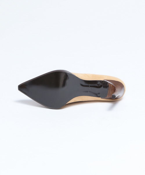 Abahouse Devinette(ドゥヴィネット)の「ワイドコバスエードパンプス(パンプス・レディース・ベージュ・38/36/37)」の6枚目の写真