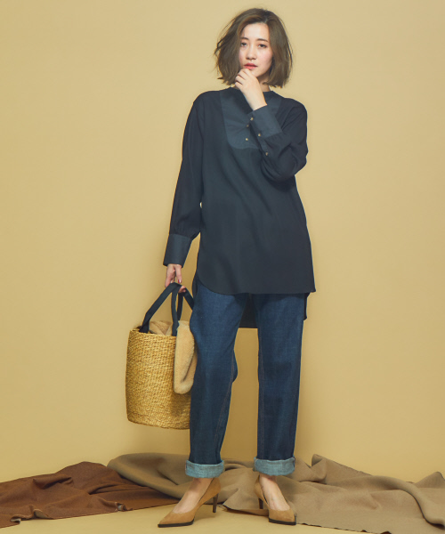 Abahouse Devinette(ドゥヴィネット)の「ワイドコバスエードパンプス(パンプス・レディース・ベージュ・38/36/37)」の11枚目の写真