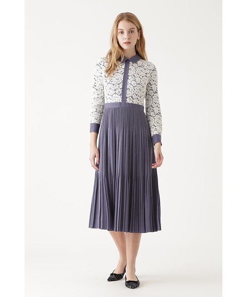 JILL STUART（ジルスチュアート）の「◆アニー襟付ワンピース（ワンピース・レディース・ピンク/ブルー・0/2/4）」の5枚目の写真