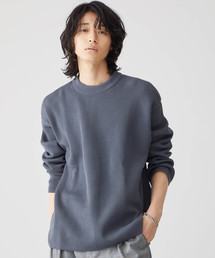 STUDIOUS | 【STUDIOUS】プレミアム畔編みクルーネックニット(ニット/セーター)