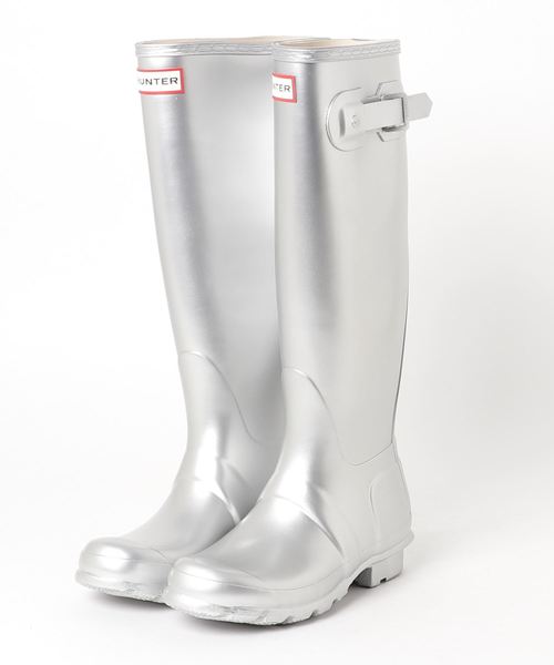 HUNTER(ハンター)の「【HUNTER/ハンター】WOMENS ORG TALL WFT1000RMA HUT(レインシューズ・レディース・ブラック/ネイビー/シルバー/ピンク/ダークオリーブ・3/4/5/6/7/8)」の5枚目の写真