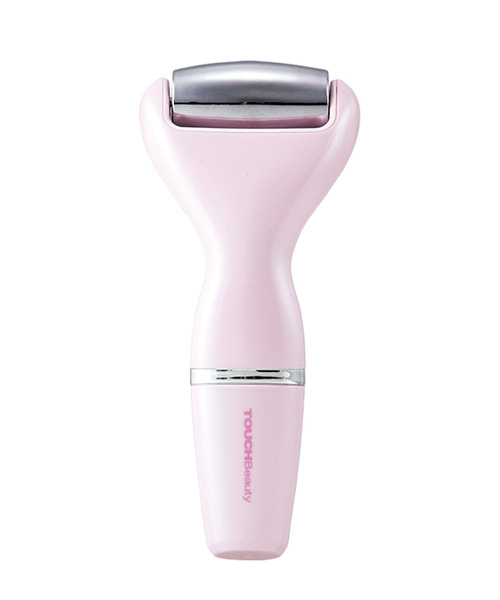 LADONNA（ラドンナ）の「タッチビューティー マイクロカレントローラー（美容器具・レディース・ホワイト/ピンク・FREE）」の2枚目の写真