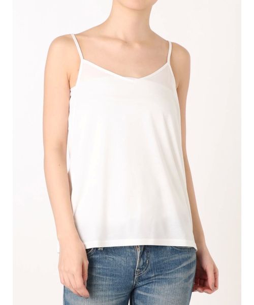 Ungrid アングリッド の サテンコンビvネックキャミ キャミソール Wear