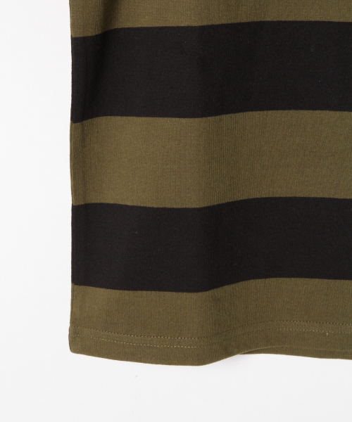 IN THE HOUSE（インザハウス）の「ジュニア【IN THE HOUSE】ボーダーＴ/824454（Tシャツ/カットソー・キッズ・ホワイト/ブラック・MEDIUM/LARGE）」の7枚目の写真