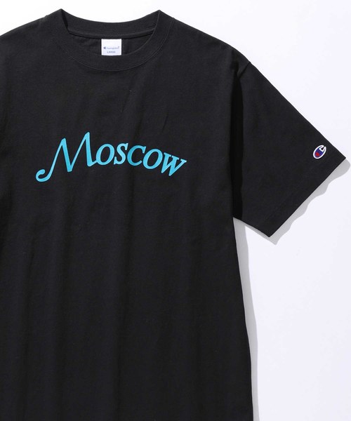 Champion(チャンピオン)の「【Champion】別注 ロゴプリントTシャツ(Tシャツ/カットソー・メンズ・ホワイト/ホワイト系その他/ブラック/ブラック系その他/イエロー/イエロー系その他・M/L/LL)」の5枚目の写真