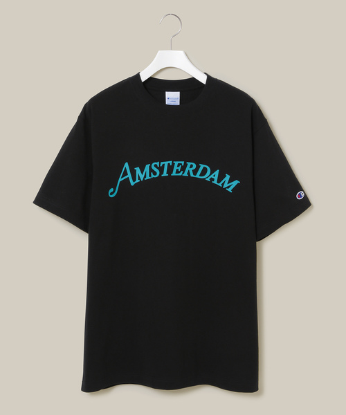 Champion(チャンピオン)の「【Champion】別注 ロゴプリントTシャツ(Tシャツ/カットソー・メンズ・ホワイト/ホワイト系その他/ブラック/ブラック系その他/イエロー/イエロー系その他・M/L/LL)」の18枚目の写真