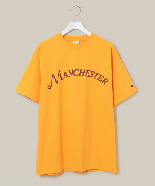 Champion(チャンピオン)の「【Champion】別注 ロゴプリントTシャツ(Tシャツ/カットソー・メンズ・ホワイト/ホワイト系その他/ブラック/ブラック系その他/イエロー/イエロー系その他・M/L/LL)」の20枚目の写真