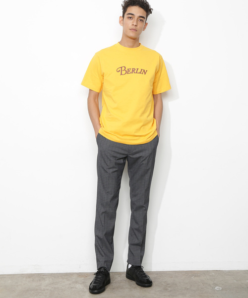 Champion(チャンピオン)の「【Champion】別注 ロゴプリントTシャツ(Tシャツ/カットソー・メンズ・ホワイト/ホワイト系その他/ブラック/ブラック系その他/イエロー/イエロー系その他・M/L/LL)」の22枚目の写真