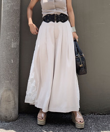 Ameri | FEATHER SIDE PANTS(その他パンツ)