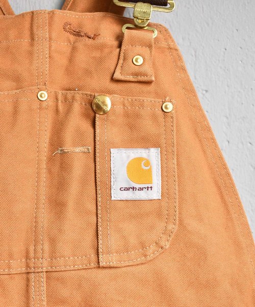 Carhartt（カーハート）の「【ヴィンテージ古着】Carhartt/カーハート ダック地 オーバーオール（サロペット/オーバーオール・メンズ・ブラウン・34）」の2枚目の写真