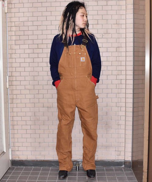 Carhartt（カーハート）の「【ヴィンテージ古着】Carhartt/カーハート ダック地 オーバーオール（サロペット/オーバーオール・メンズ・ブラウン・34）」の3枚目の写真