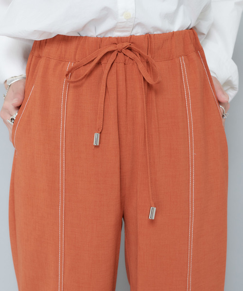 CIAOPANIC（チャオパニック）の「スリット入りステッチパンツ（その他パンツ・レディース・ベージュ/オレンジ・FREE）」の11枚目の写真