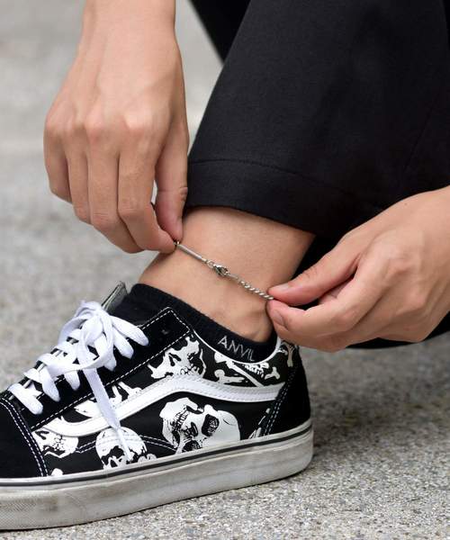 LION HEART（ライオンハート）の「【限定展開】LH-1 slenderyチェーンアンクレット/サージカルステンレス316L（金属アレルギー対応）（アンクレット・メンズ・ブラック/シルバー/イエローゴールド・ONE SIZE）」の17枚目の写真