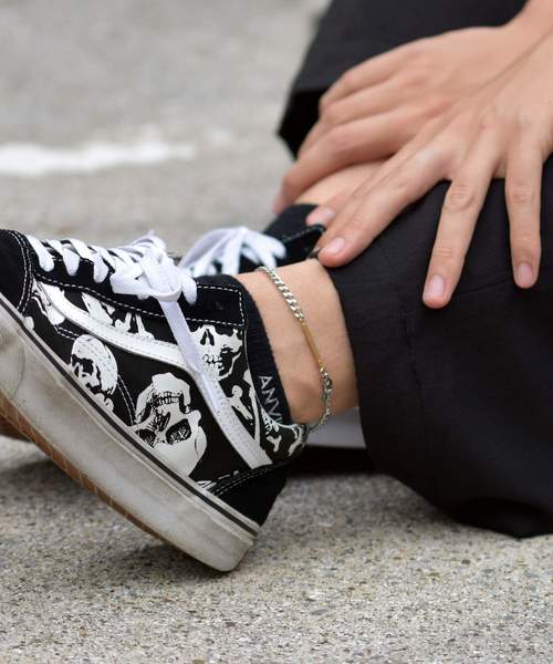 LION HEART（ライオンハート）の「【限定展開】LH-1 slenderyチェーンアンクレット/サージカルステンレス316L（金属アレルギー対応）（アンクレット・メンズ・ブラック/シルバー/イエローゴールド・ONE SIZE）」の10枚目の写真