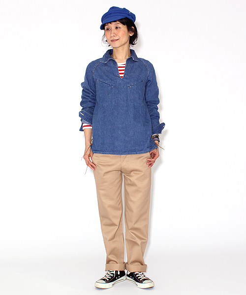 fennica(フェニカ)の「<Women's>BUZZ RICKSON'S×fennica / Fennica Khakis new(チノパンツ・レディース・カーキ・26/27/25)」の11枚目の写真