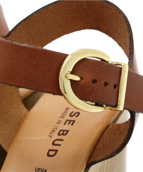 ROSE BUD(ローズバッド)の「13-52 446E CROSS FRONT WEDGE SANDAL(サンダル・レディース・ブラウン/ダークブラウン・36/38/37/39/35)」の5枚目の写真