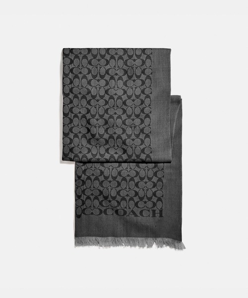 COACH（コーチ）の「シグネチャー バイカラー ストール（ストール  