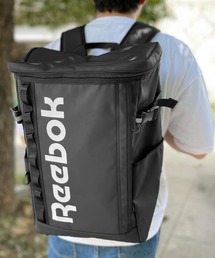【Reebok/リ-ボック】 ボックスリュック バックパック 28.5L A4サイズ収納可 リフレクターテープ付き
